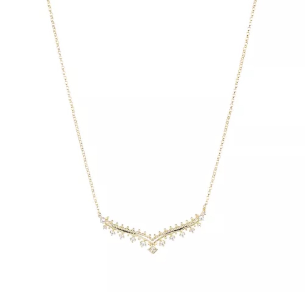 Kendra Scott Vern Pendant Gold Necklace